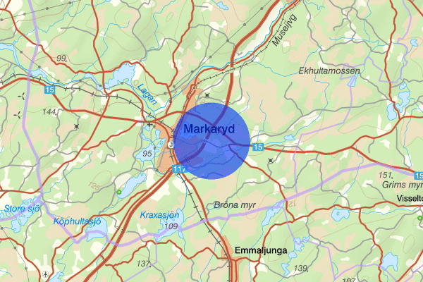 Misterhult 28 september 21.33, Trafikolycka, Markaryd