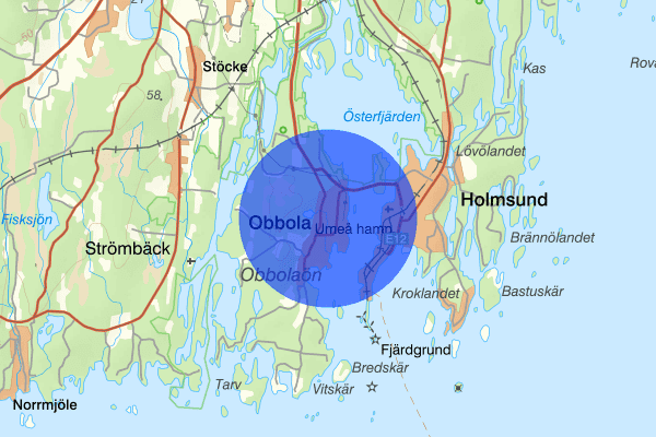Obbola 29 september 15.41, Trafikkontroll, Umeå