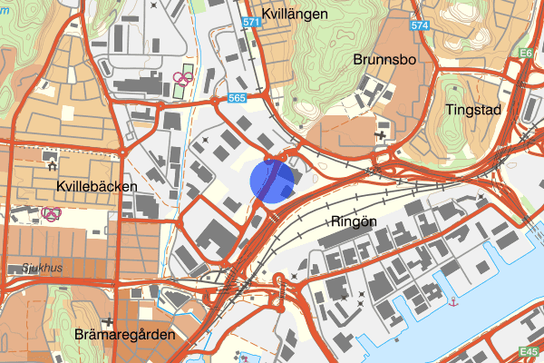 Backavägen 29 september 18.30, Våld/hot mot tjänsteman, Göteborg