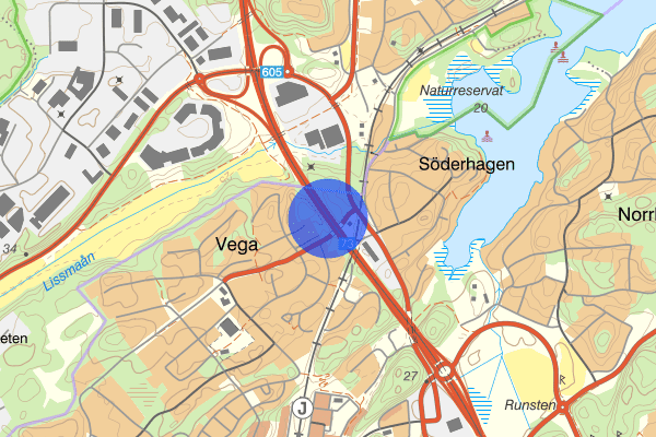 Nynäsvägen 30 september 17.21, Trafikolycka, Haninge