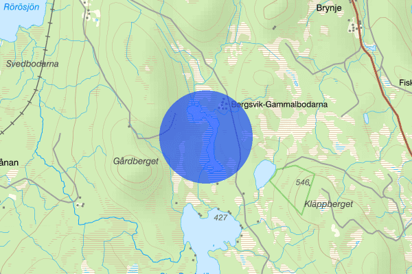 Lill-Backsjön 01 oktober 07.14, Sammanfattning kväll och natt, Jämtlands län