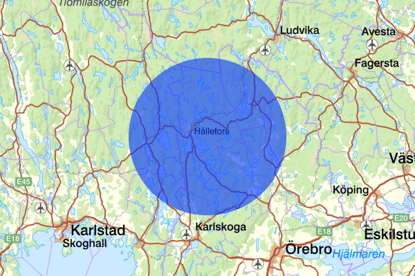 01 oktober 08.28, Trafikolycka, smitning från, Hällefors
