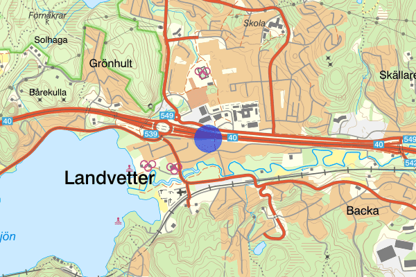 Landvettermotet 01 oktober 15.21, Trafikolycka, Härryda
