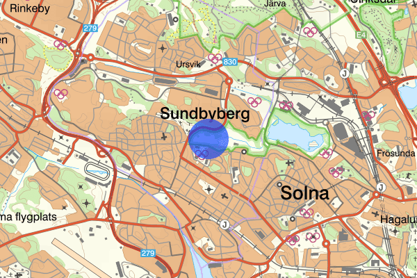 Lötsjön 01 oktober 21.13, Kontroll person/fordon, Sundbyberg