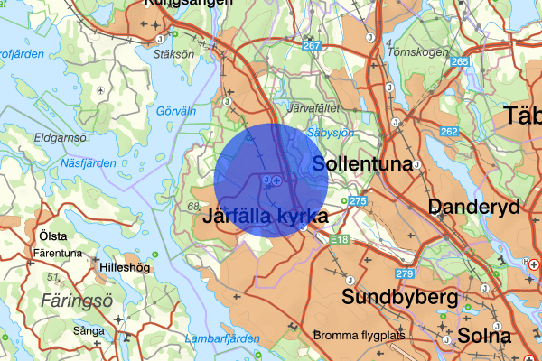 Jakobsberg 02 oktober 09.08, Trafikolycka, personskada, Järfälla