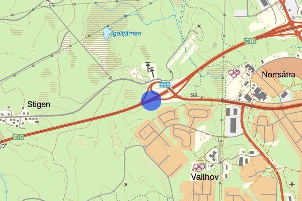 Trafikplats Sandviken Västra 02 oktober 10.29, Trafikolycka, personskada, Sandviken