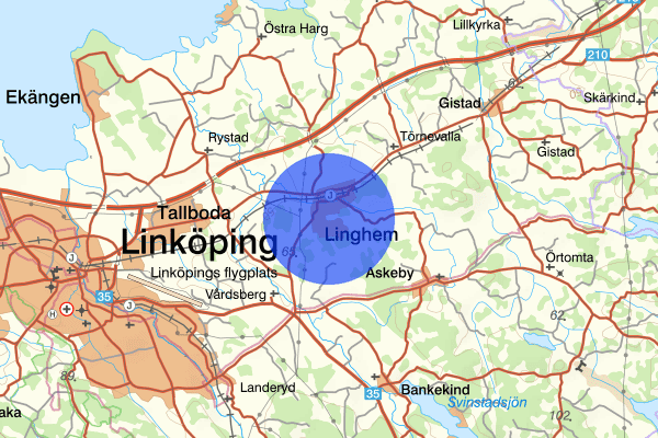 Linghem 03 oktober 15.32, Trafikhinder, Linköping