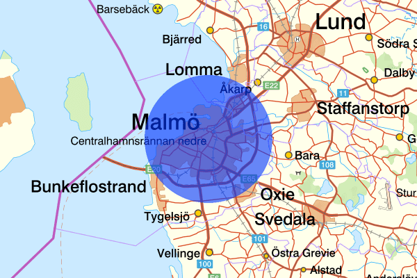 Malmö 03 oktober 16.08, Trafikolycka, Malmö