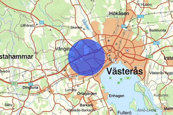 Råby 04 oktober 00.00, Explosion, Västerås