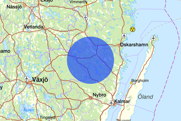  04 oktober 02.39, Skadegörelse, Högsby