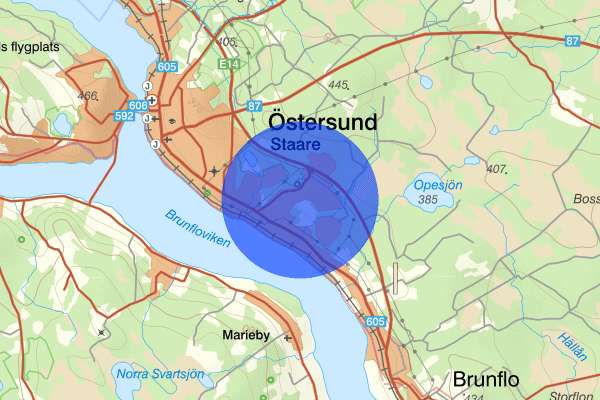 Torvalla 04 oktober 09.23, Misshandel, Östersund