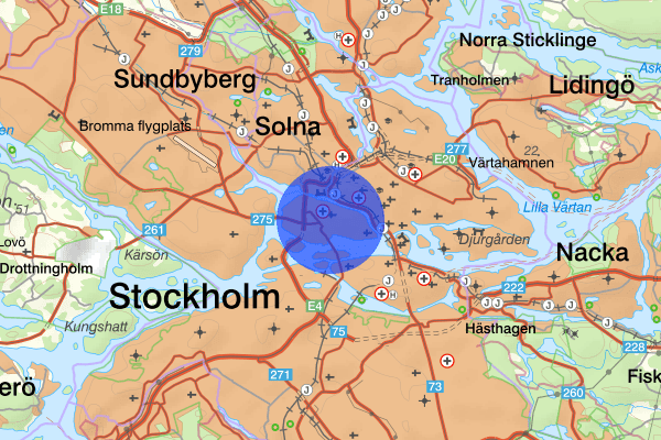 Kungsholmen 04 oktober 18.49, Kontroll person/fordon, Stockholm