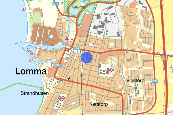 Lomma station 04 oktober 22.41, Misshandel, Lomma