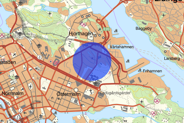 Gärdet 05 oktober 18.16, Luftfartslagen, Stockholm