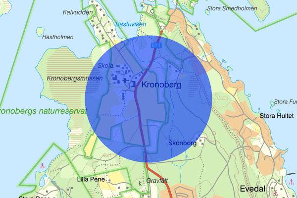 Gamla Kronobergsvägen 05 oktober 23.18, Trafikolycka, personskada, Växjö