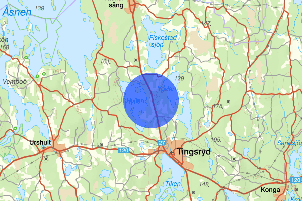 Slättamåla 06 oktober 07.24, Trafikolycka, Tingsryd