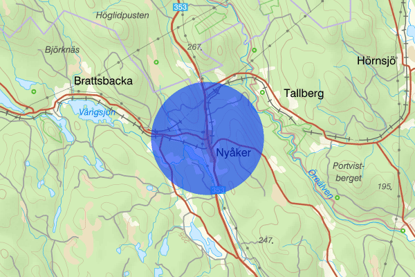 Nyåker 06 oktober 06.45, Brand, Nordmaling