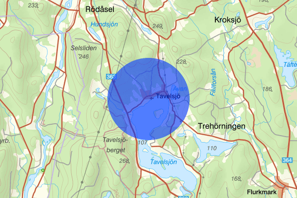 Tavelsjö 06 oktober 07.26, Trafikkontroll, Umeå