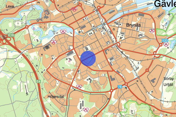 Kaserngatan 07 oktober 08.07, Trafikolycka, personskada, Gävle