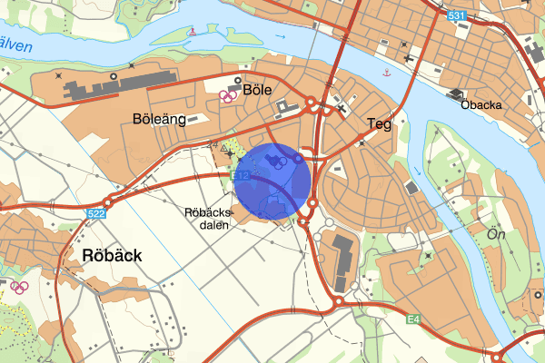 Verkstadsgatan 09 oktober 07.36, Trafikolycka, Umeå