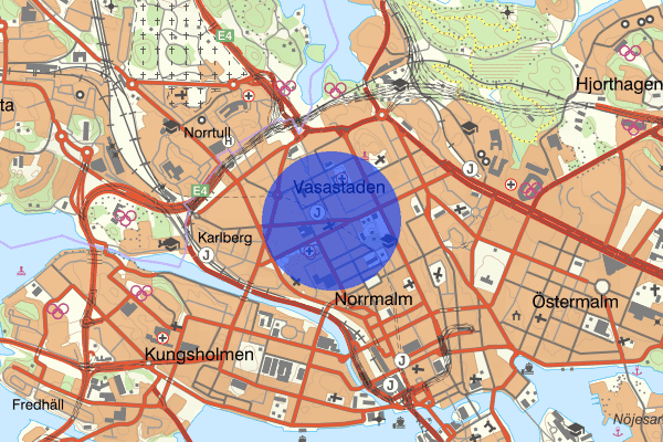 Odenplan 09 oktober 13.14, Rån, försök, Stockholm