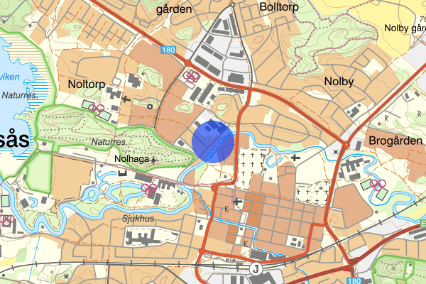 Sidenvägen 10 oktober 13.24, Rån, Alingsås