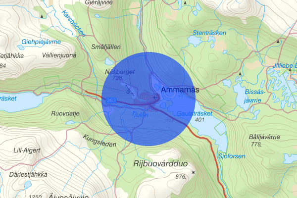 Ammarnäs 10 oktober 13.56, Fjällräddning, Sorsele