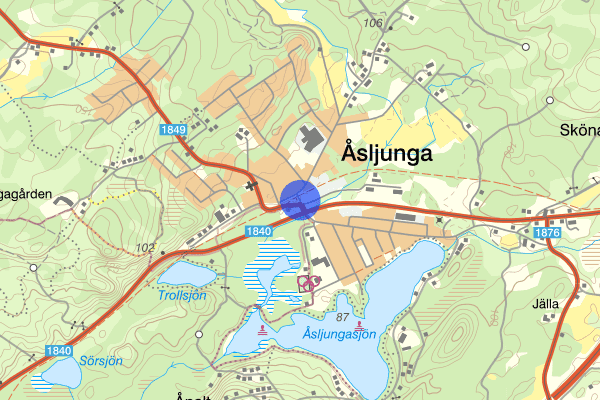 Genvägen 10 oktober 16.43, Trafikolycka, Örkelljunga
