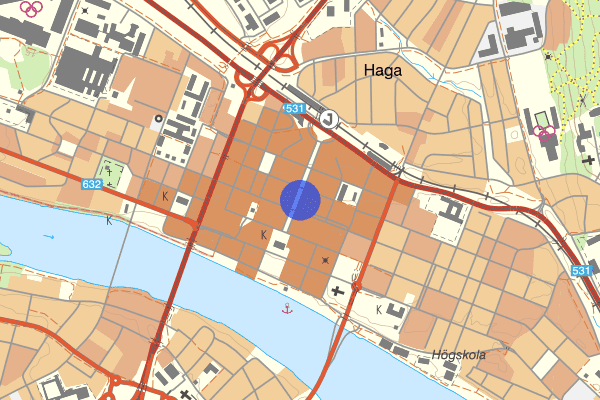 Rådhusesplanaden 11 oktober 10.57, Brand, Umeå