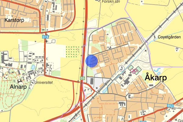 Tistelvägen 11 oktober 20.54, Brand, Burlöv