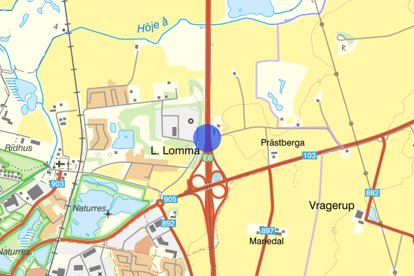 Trafikplats Lomma 12 oktober 09.11, Trafikolycka, Lomma