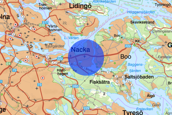 Ektorp 12 oktober 15.02, Anträffad död, Nacka