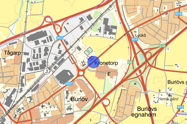 Burlöv Kronetorp 13 oktober 16.41, Trafikolycka, Burlöv