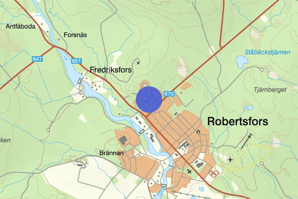 Rotbergsvägen 14 oktober 10.28, Trafikkontroll, Robertsfors