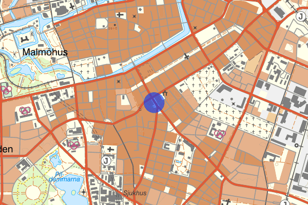 Amiralsgatan 14 oktober 19.12, Trafikolycka, Malmö