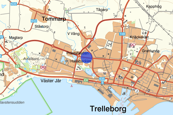 Hedvägen 15 oktober 01.07, Rattfylleri, Trelleborg