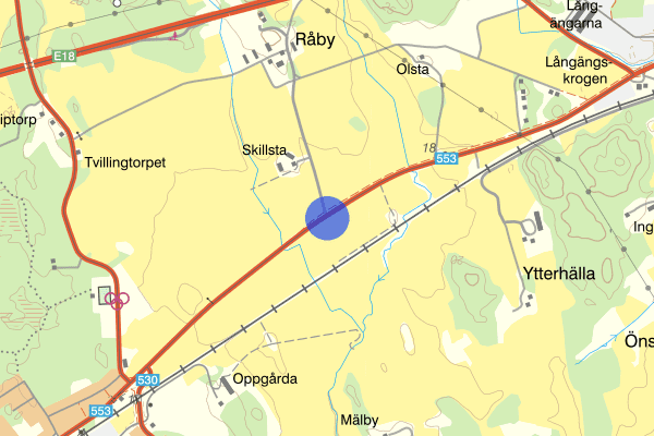 Råbyvägen 15 oktober 06.28, Trafikolycka, Västerås