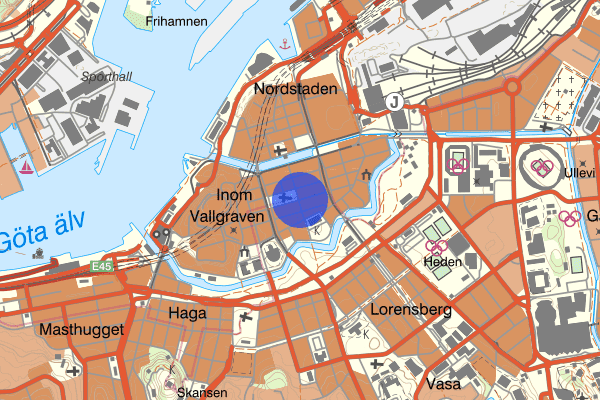 Kungsgatan 15 oktober 12.06, Arbetsplatsolycka, Göteborg