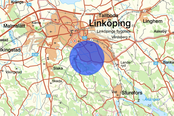 Vidingsjö 15 oktober 15.11, Räddningsinsats, Linköping