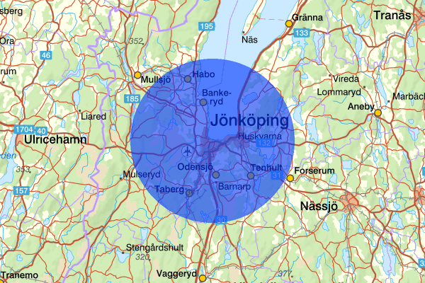 Jönköping 15 oktober 17.44, Trafikolycka, personskada, Jönköping