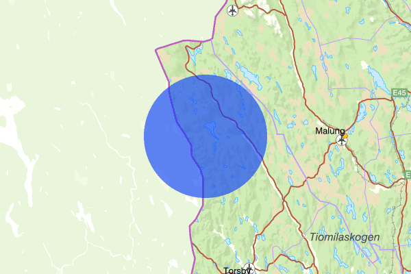 Södra Finnskoga distrikt 15 oktober 18.35, Rattfylleri, Torsby