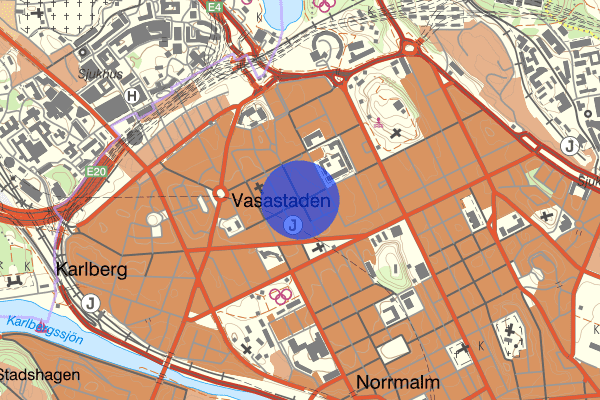 Upplandsgatan 15 oktober 23.45, Skadegörelse, Stockholm