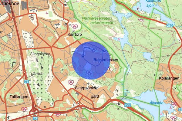 Bagarmossen 16 oktober 21.15, Kontroll person/fordon, Stockholm