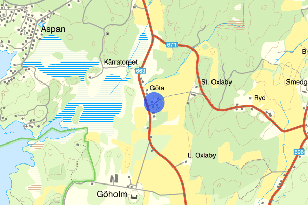 Gövägen 17 oktober 15.46, Trafikolycka, Ronneby
