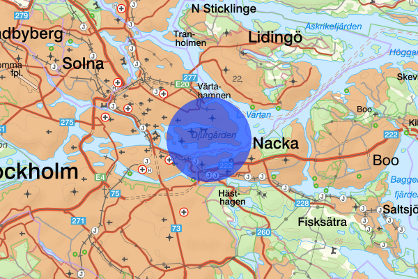 Djurgården 17 oktober 15.38, Övrigt, Stockholm