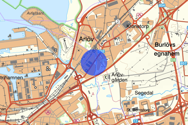 Lundavägen 18 oktober 15.18, Trafikolycka, Malmö