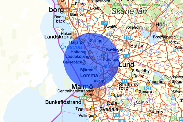 18 oktober 20.36, Rattfylleri, Kävlinge