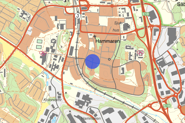 Frihetsvägen 19 oktober 22.30, Brand, Järfälla
