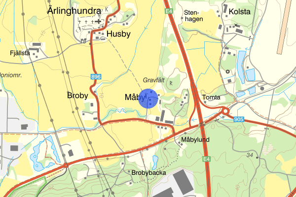 Måby 20 oktober 15.01, Trafikolycka, personskada, Sigtuna