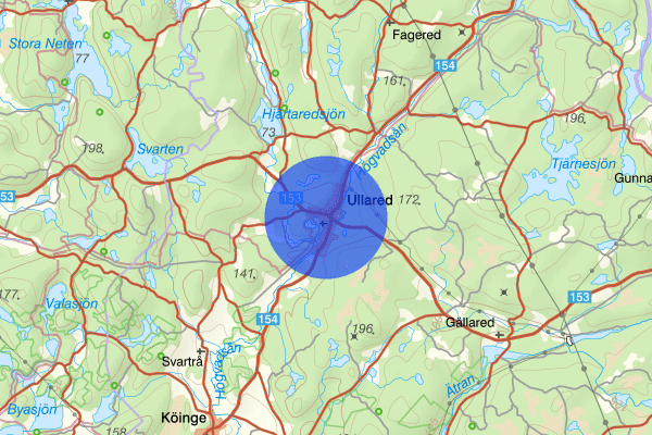 Ullared 21 oktober 15.16, Arbetsplatsolycka, Falkenberg